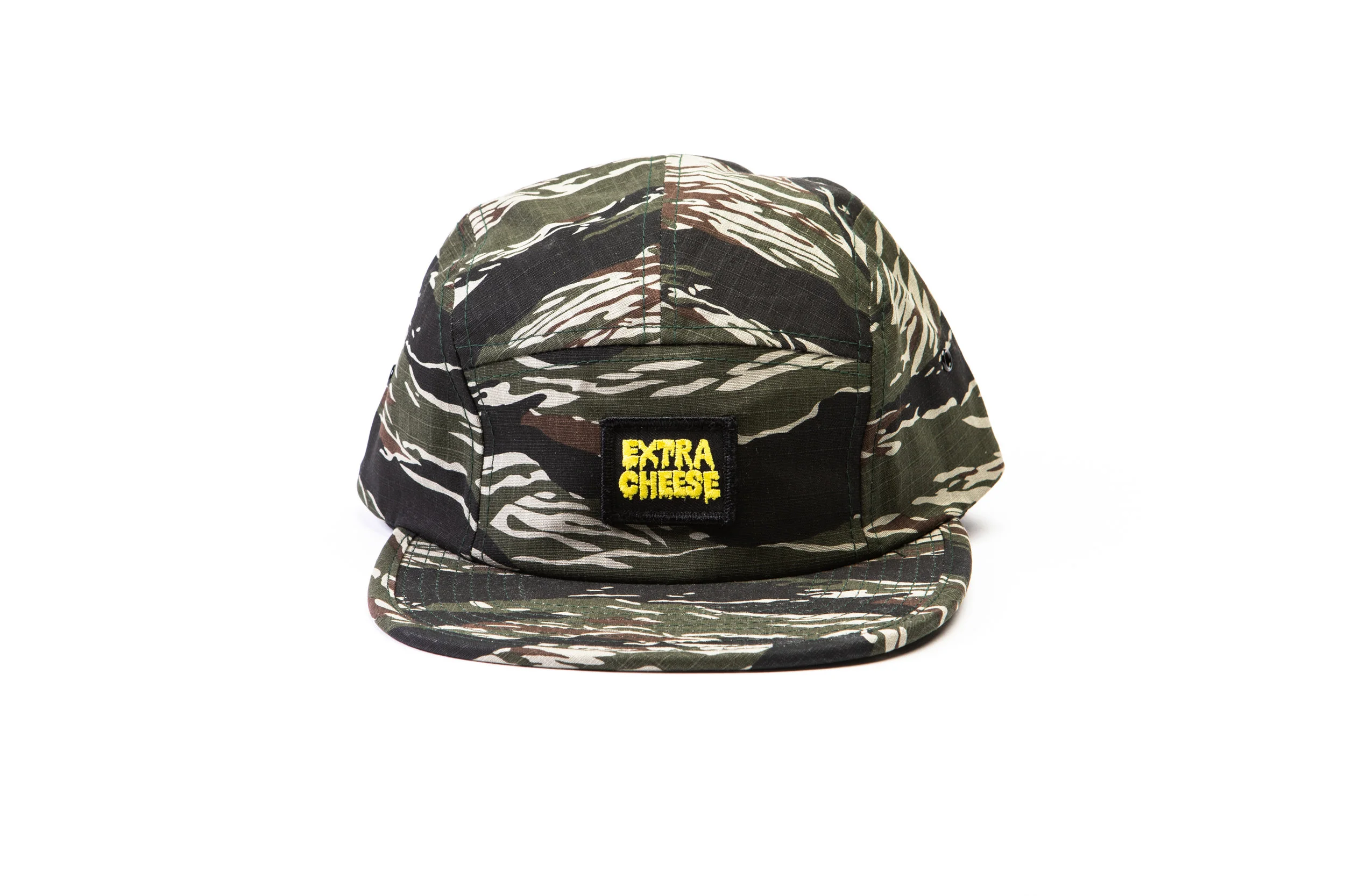 Tiger Stripe Camo 5 panel camp cap 