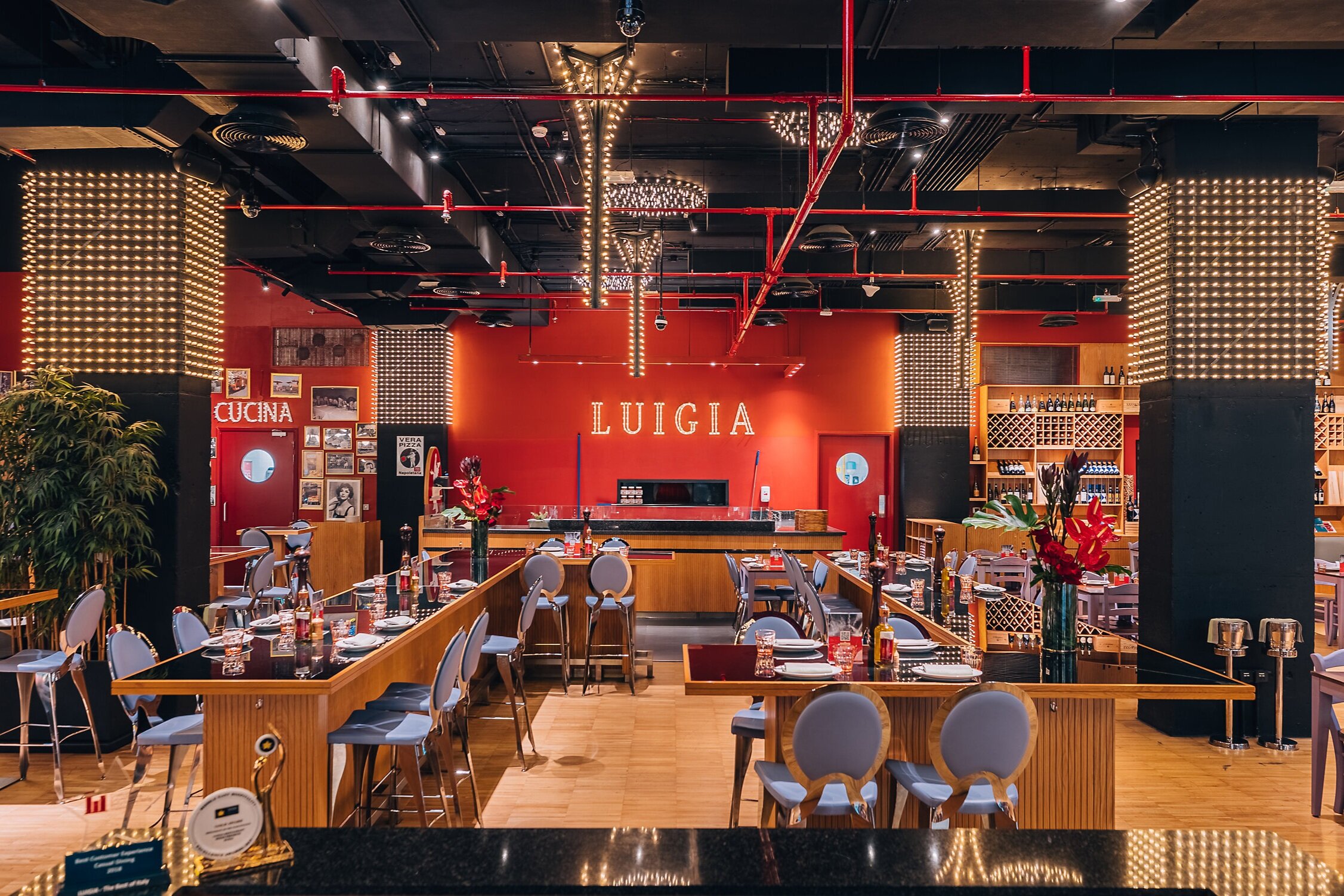 Luigia The Best Of Italy - Lucia Restaurant Dubai