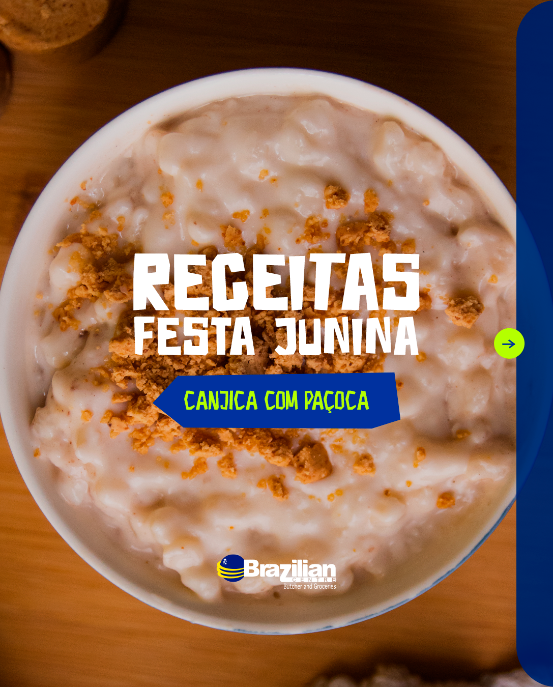 Canjica com Paçoca - Receitas BC  