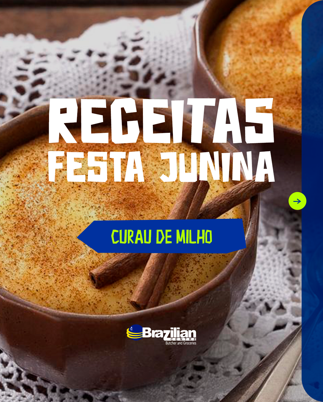 Curau de Milho Verde - Receitas BC  