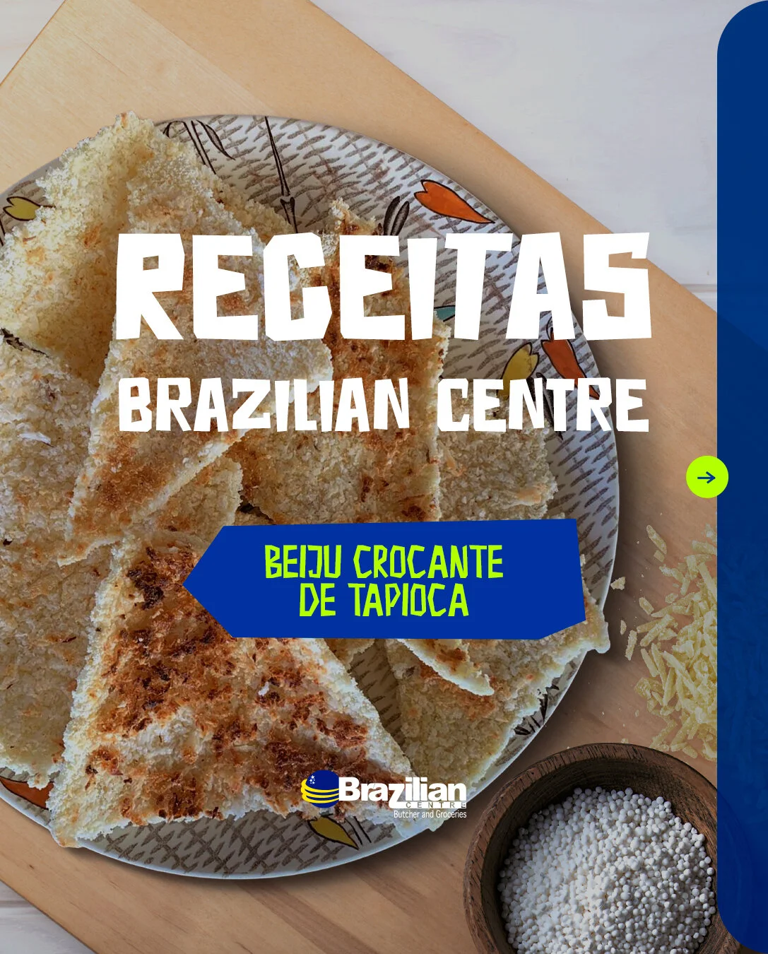 Beiju de tapioca - Receitas BC 
