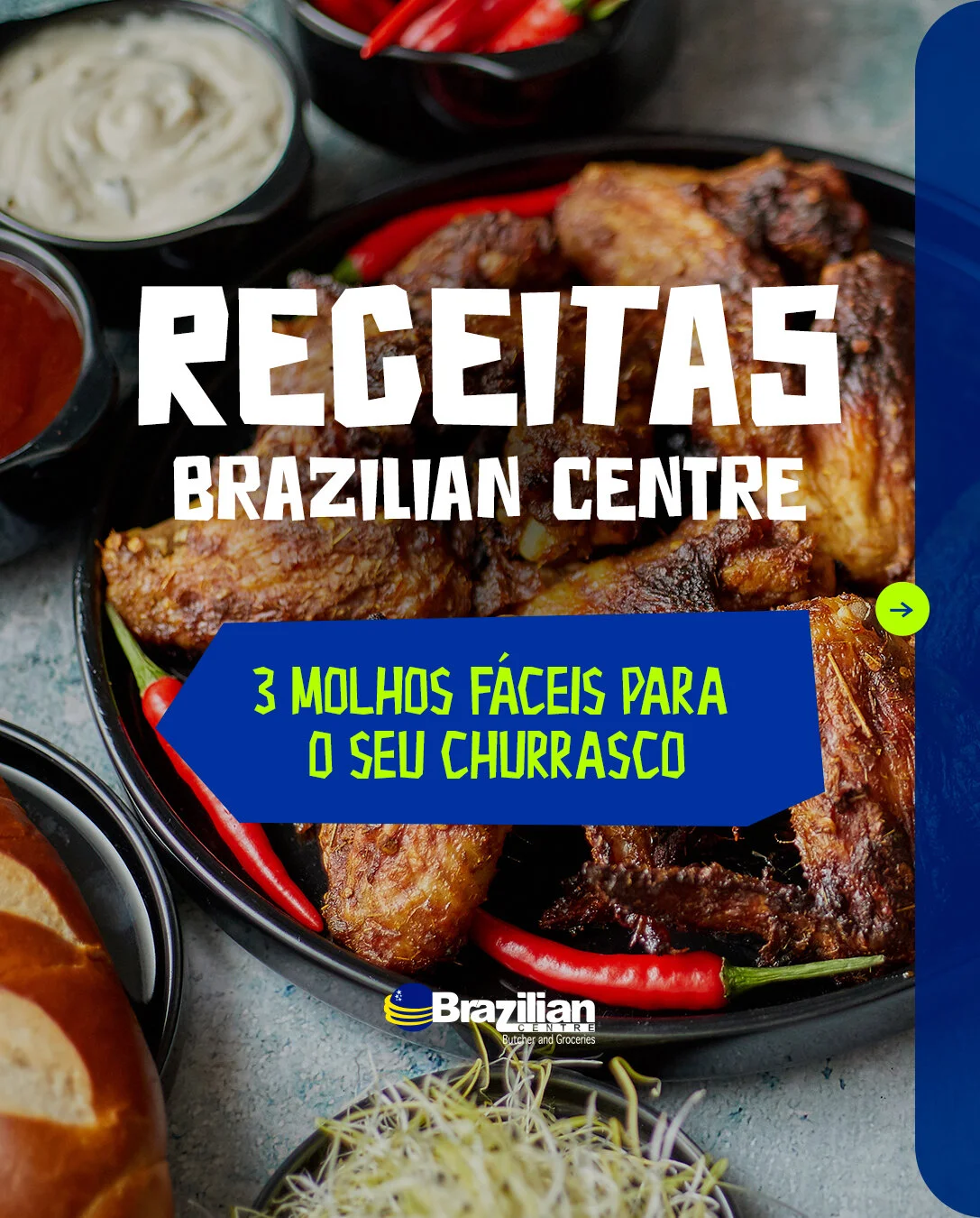 Três molhos para Churrasco - Receitas BC  