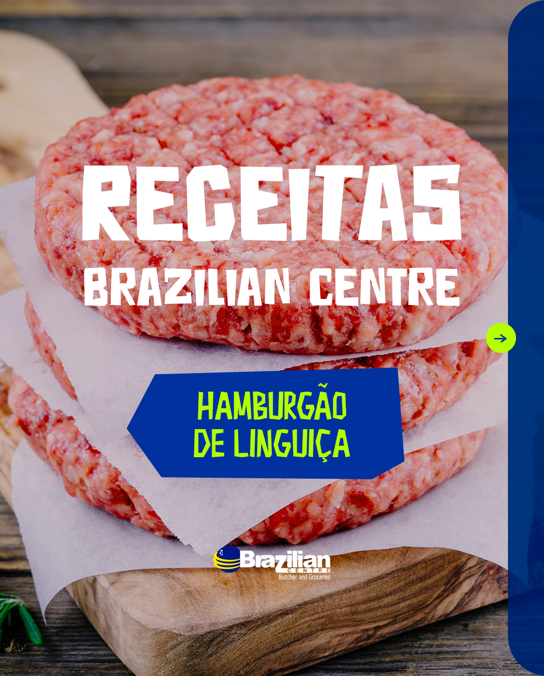 Hamburgão de linguiça - Receitas BC