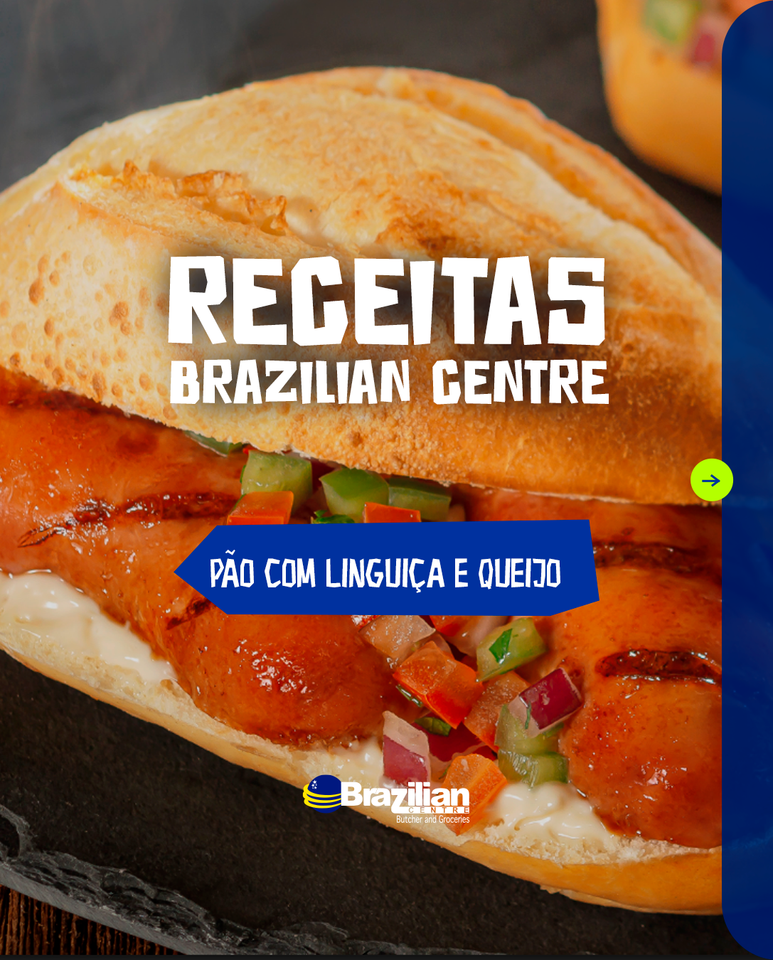 Pão com Linguiça e Queijo - Receitas BC  