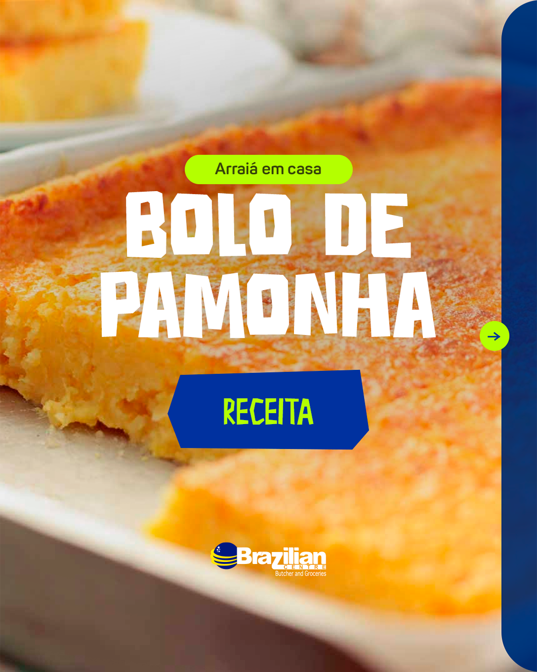 Bolo de Pamonha - Receitas BC    