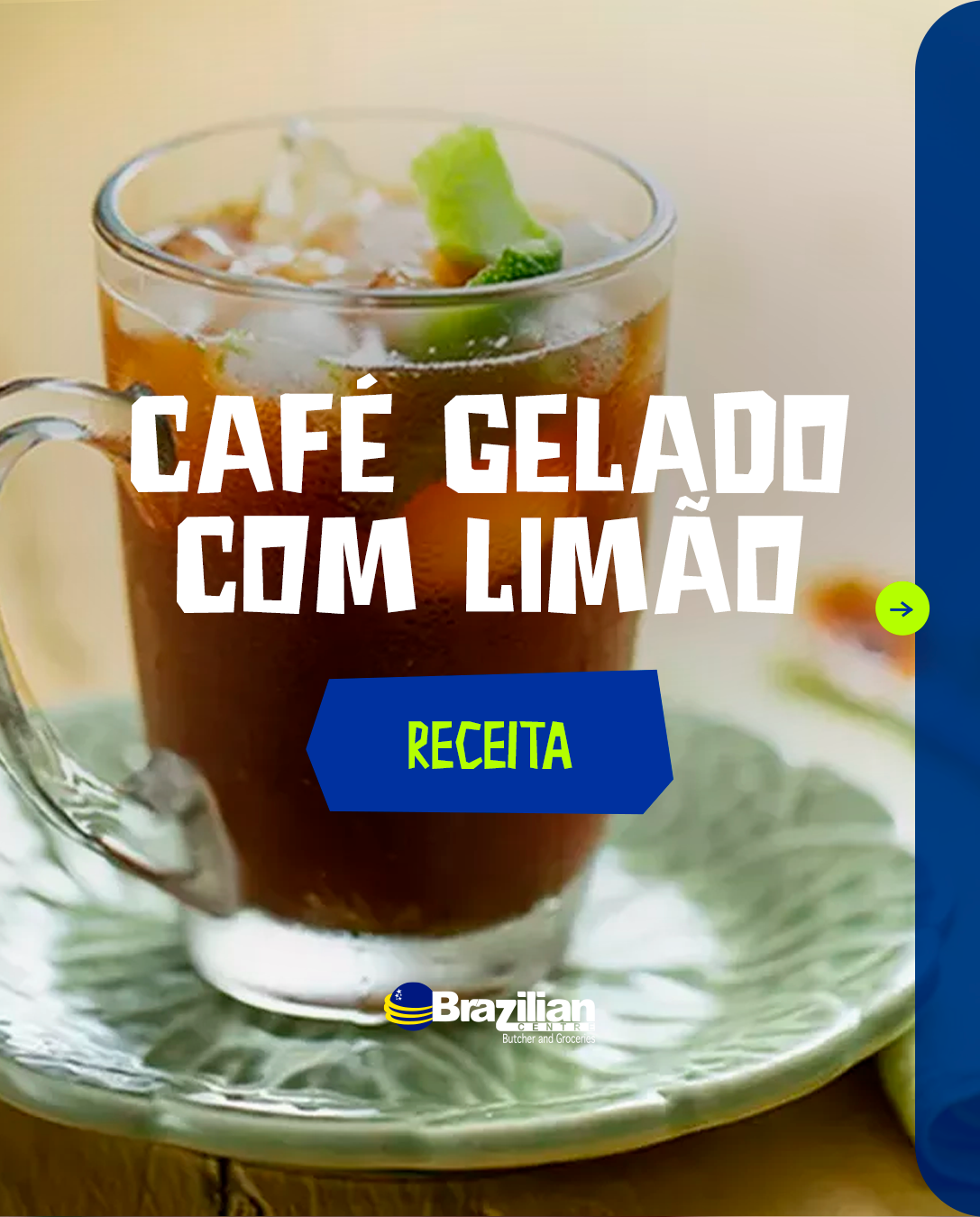 Café gelado com limão - Receitas BC    