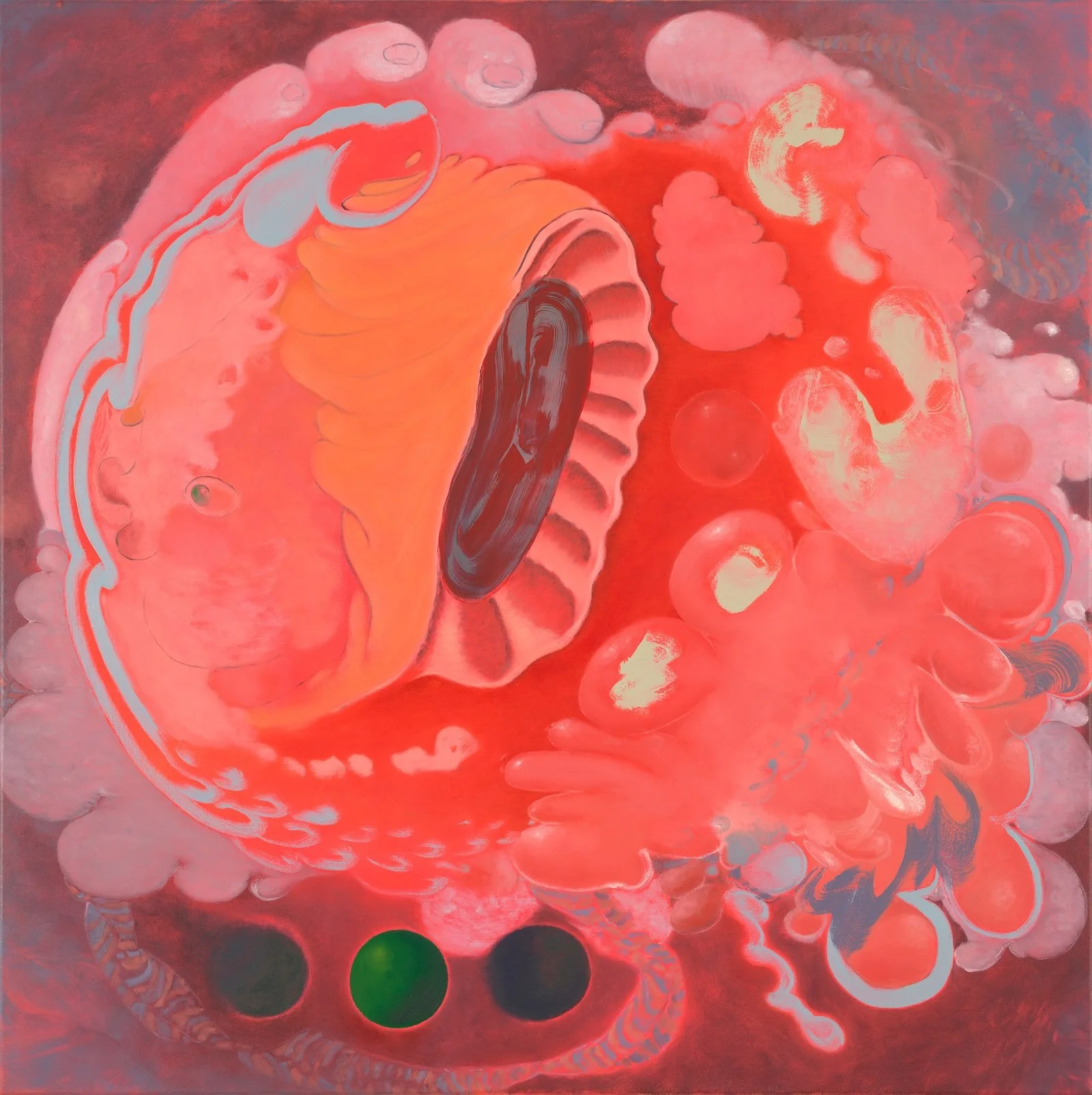  Dream fruit, 2024  oil on canvas  102 × 102 cm   photograph by Steven Best   