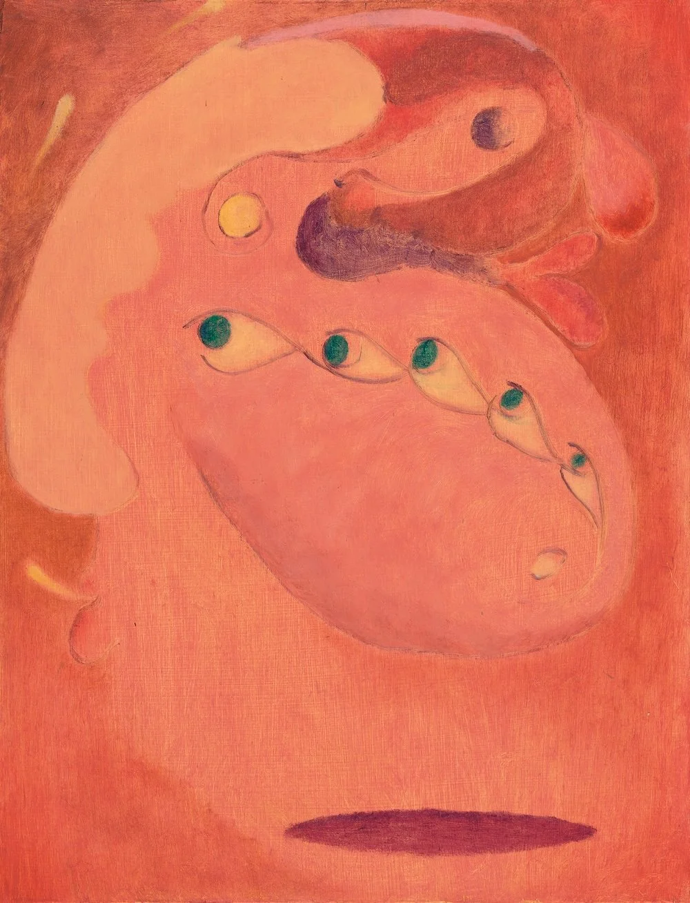  Untitled thought 3, 2024  oil on board  33 × 25 cm  photograph by Steven Best 