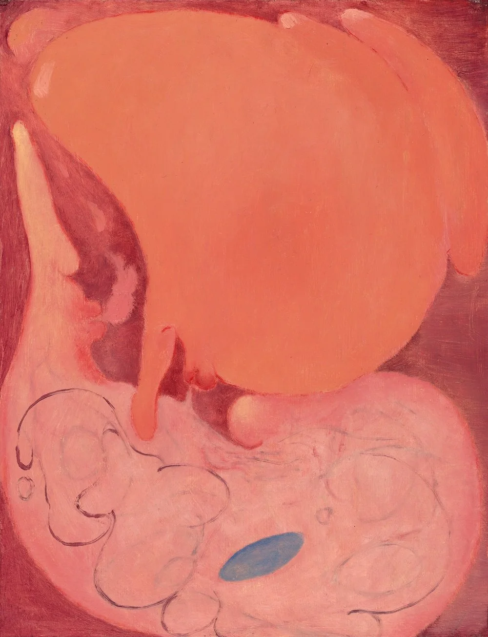  Untitled thought 4, 2024  oil on board  33 × 25 cm  photograph by Steven Best 