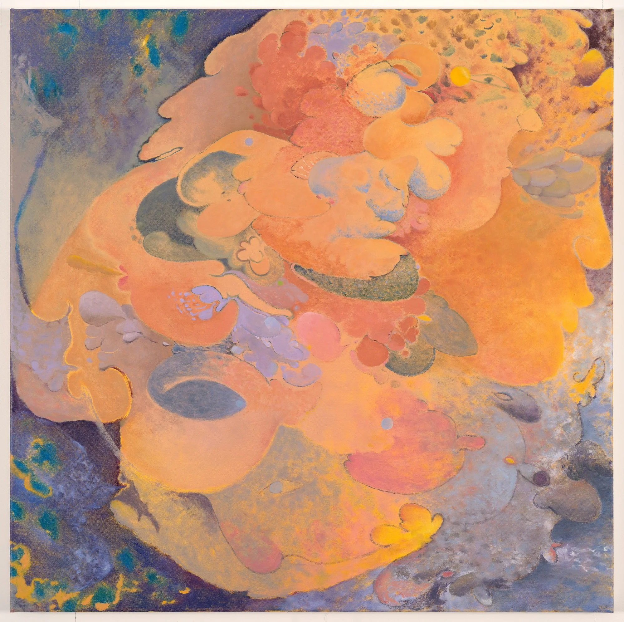  You, me, 2023  oil on canvas  100 × 100 cm  photograph by Steven Best 