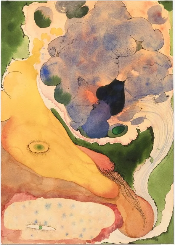  Untitled 14   gouache and ink on paper  51 × 36 cm   private collection 