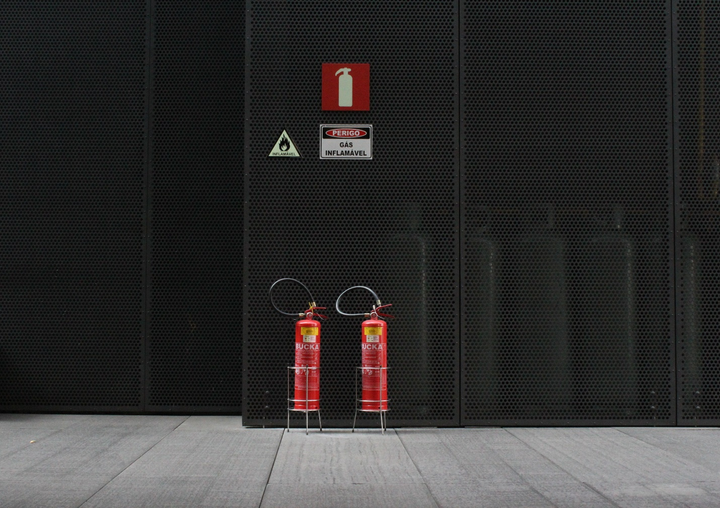 &nbsp;a fire protection specialist&nbsp;supplies fire extinguisher tanks to a business