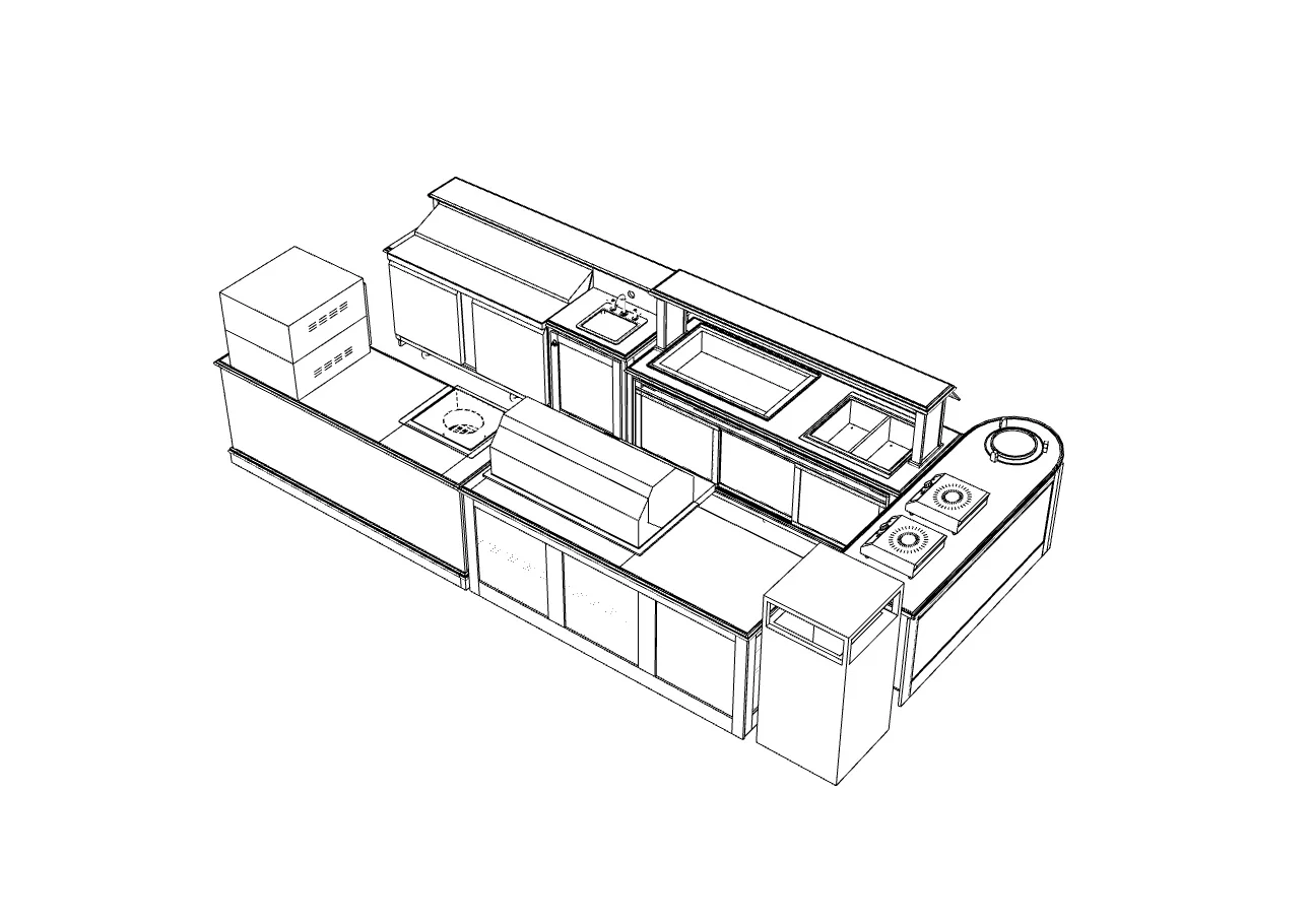 Large Outdoor Kitchen
