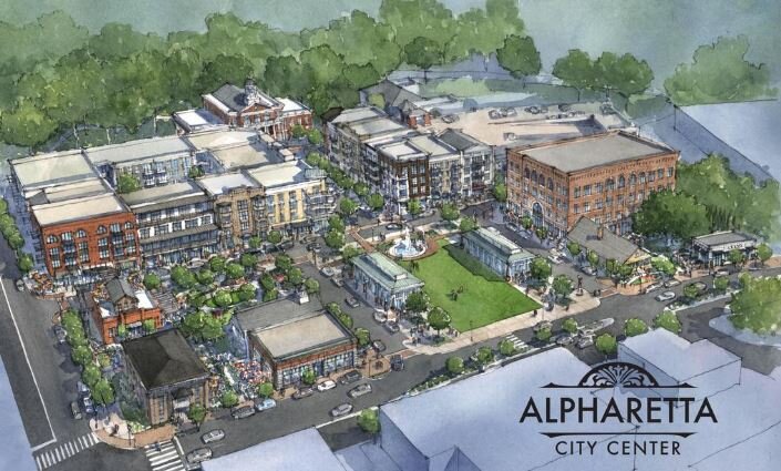 Alpharetta City Center breaks ground, reveals more tenants
