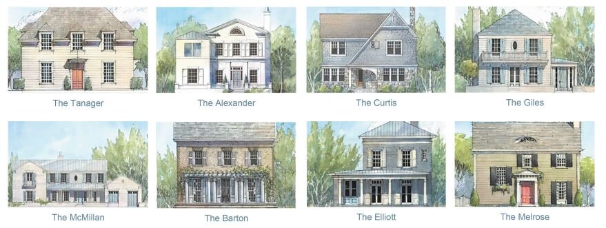 Hartness unveils home designs for village-esque neighborhood development