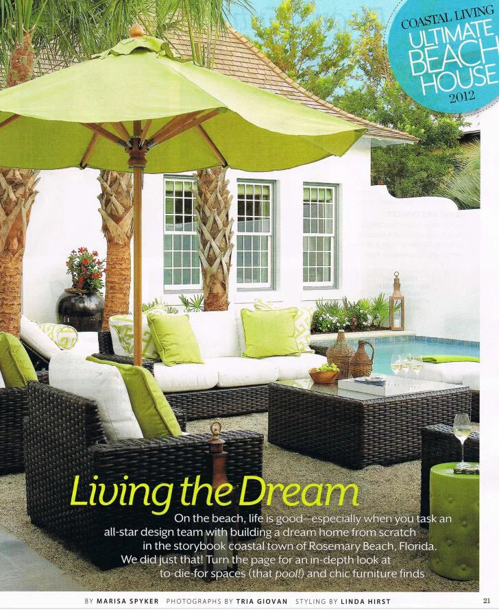 Coastal Living Ultimate Beach House, Rosemary Beach. 