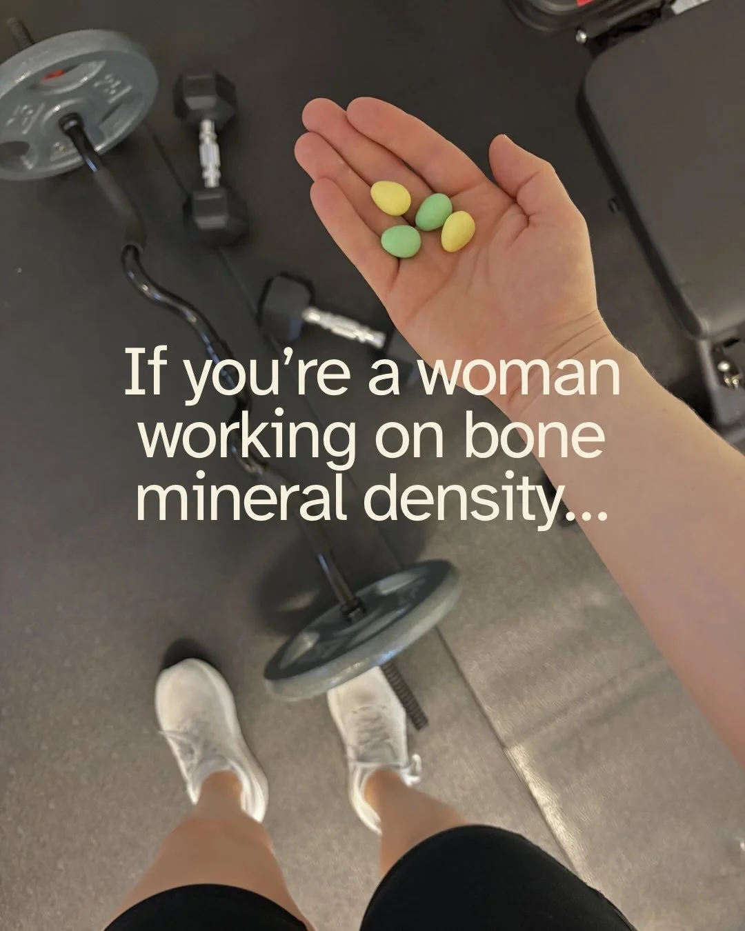 Mini eggs can count&hellip; but they&rsquo;re not doing the heavy lifting.

Check in with a nutrition app every once in a while to see what your calcium intake looks like. If you&rsquo;re too low, adjust your diet or consider a supplement.

Most wome