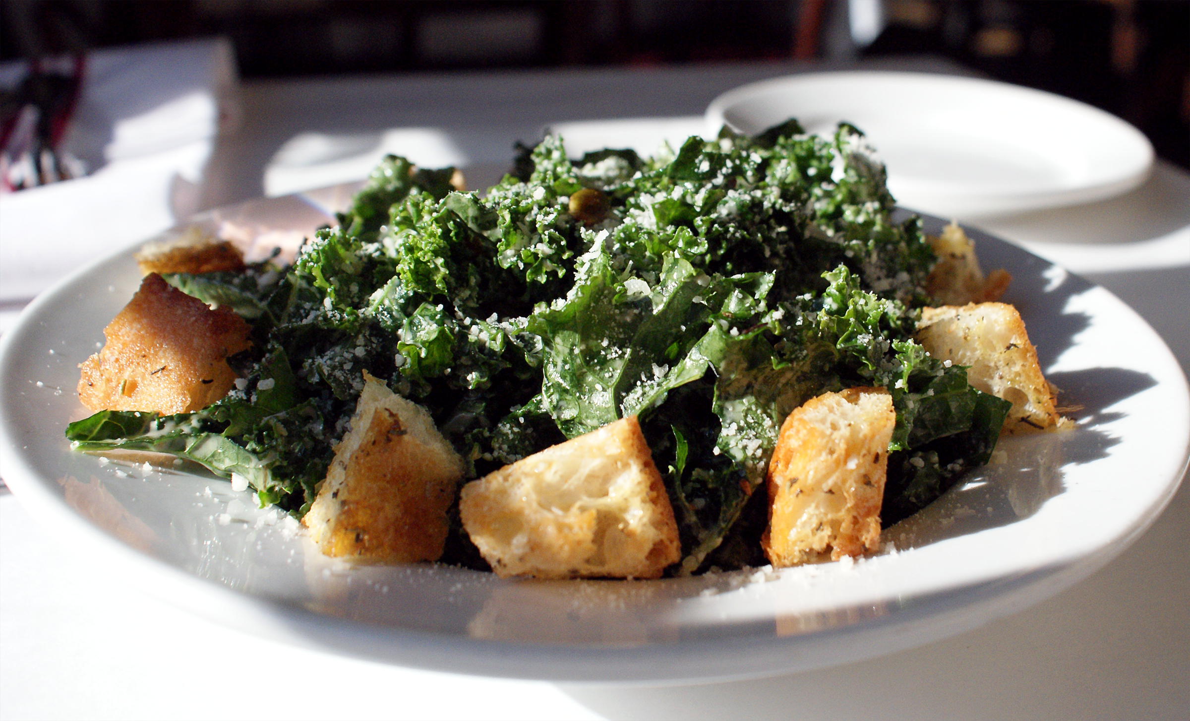 Kale Caesar Salad at Max’s on Broad
