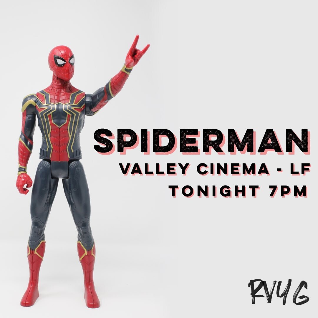 Hey teens! Tonight we will be meeting at Valley Cinema in Little Falls at 7PM to see SPIDER-MAN: NO WAY HOME 🕸❗️Bring some money for snacks! See you there! 🍿🍫🥤🎥🎞