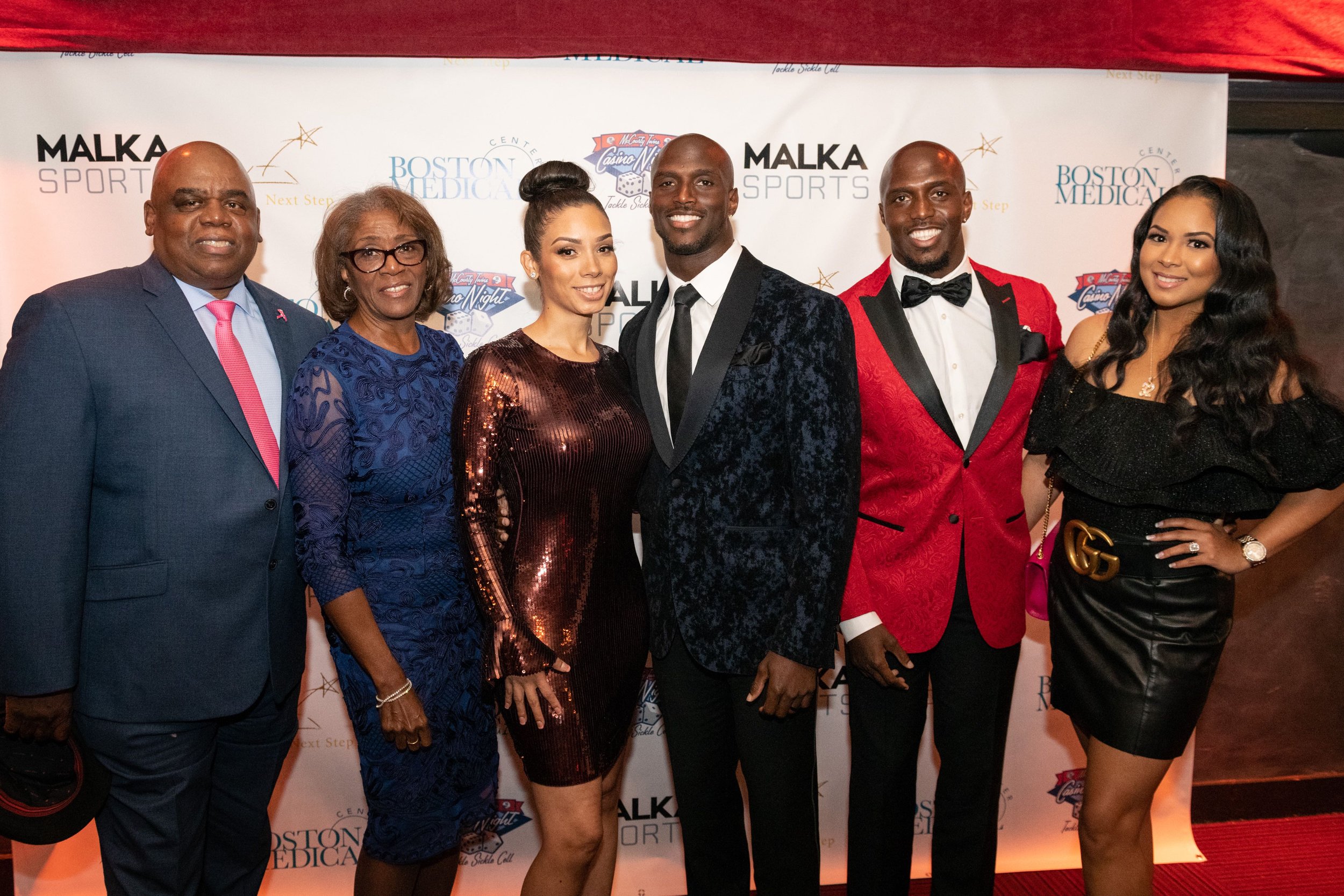 Hosea McCleese, Phyllis Harrell, Melissa McCourty, Jason McCourty, Devin McCourty, Michelle McCourty1.jpg