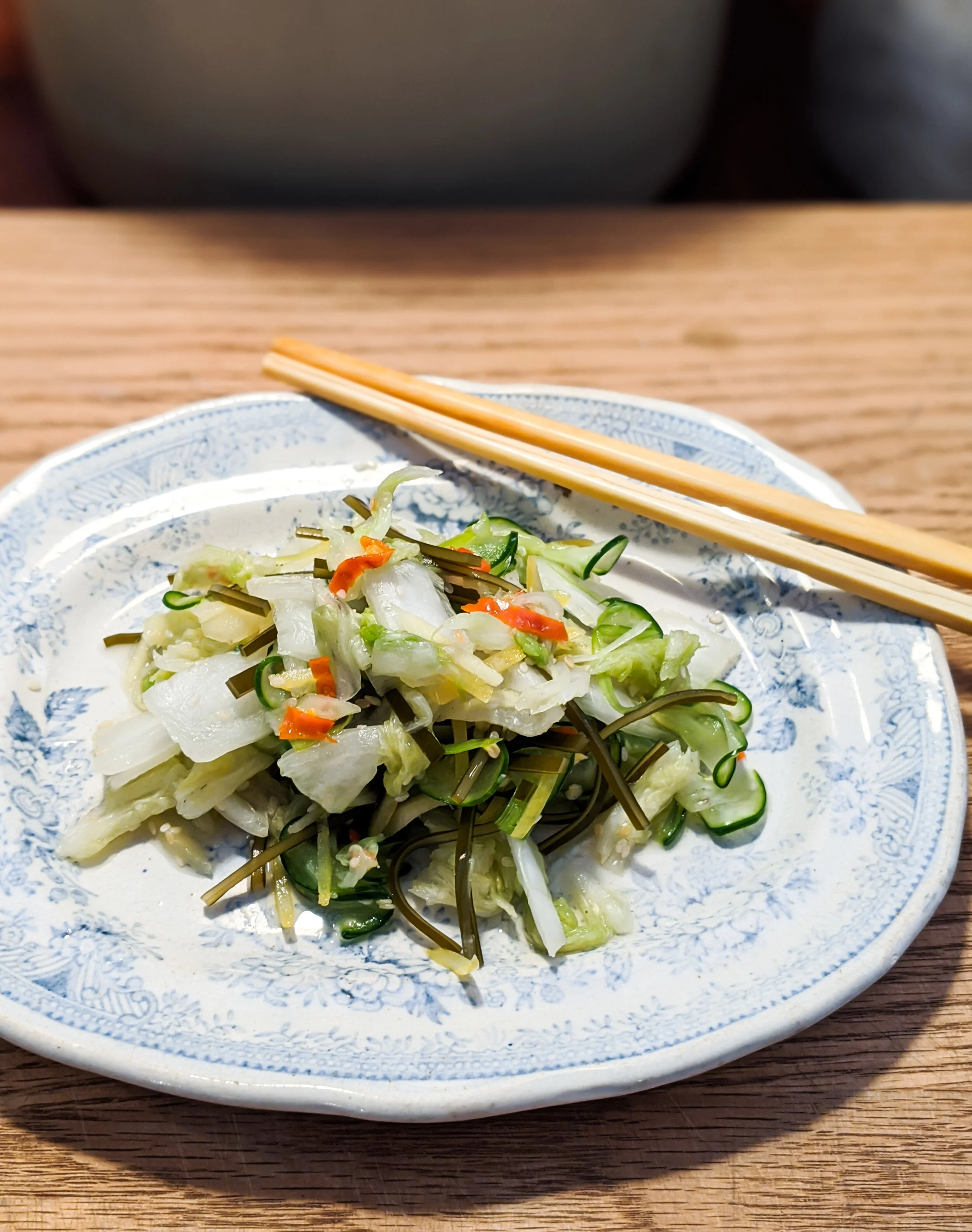 Quick Cabbage &amp; Cucumber Pickles by Adrian Chang (@mykitsunecafe)