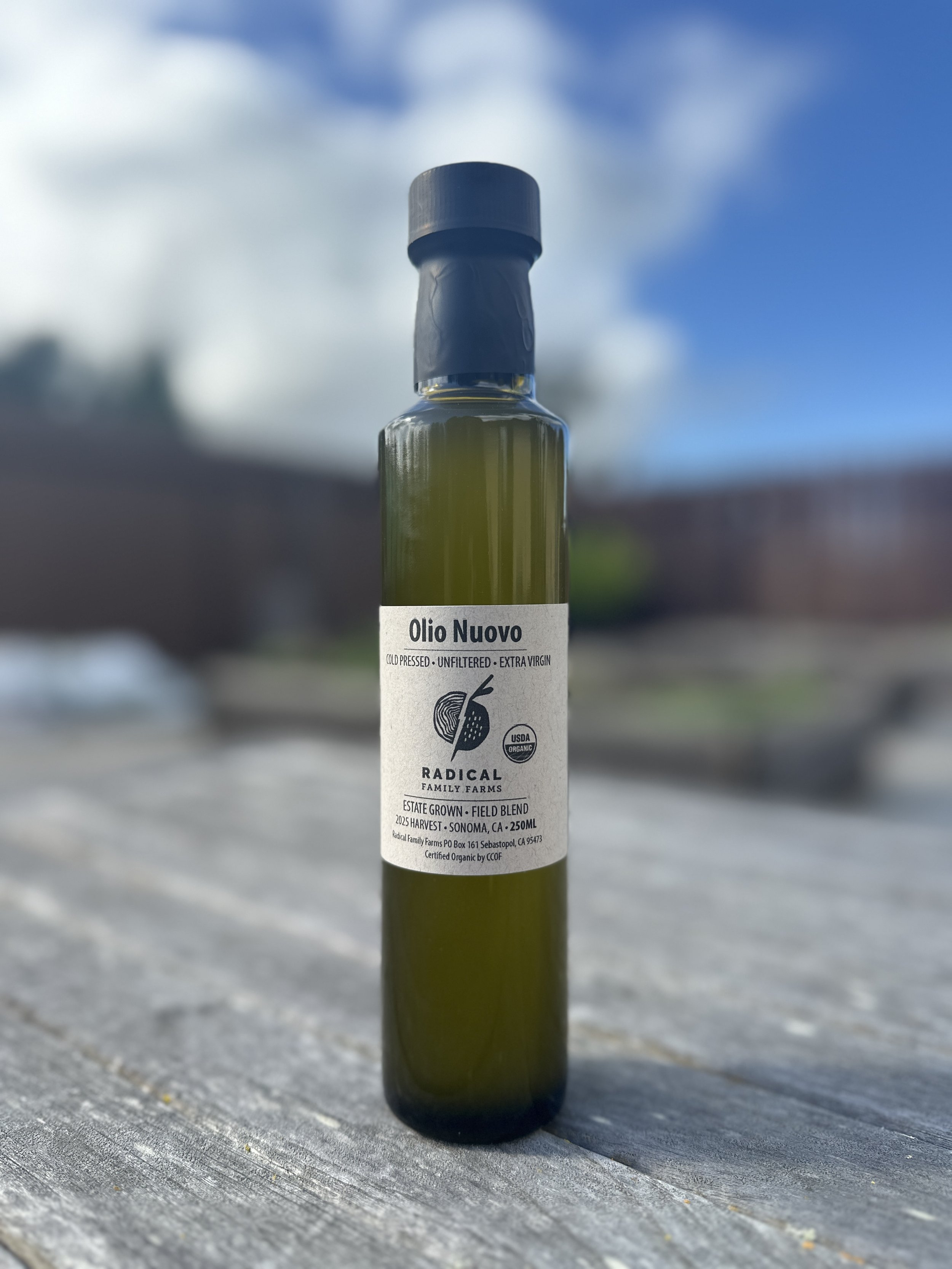 Olio Nuovo 250mL - Cold Pressed, Organic