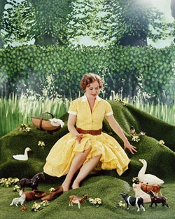 ‘Lisa with Primroses’ by Neeta Madahar