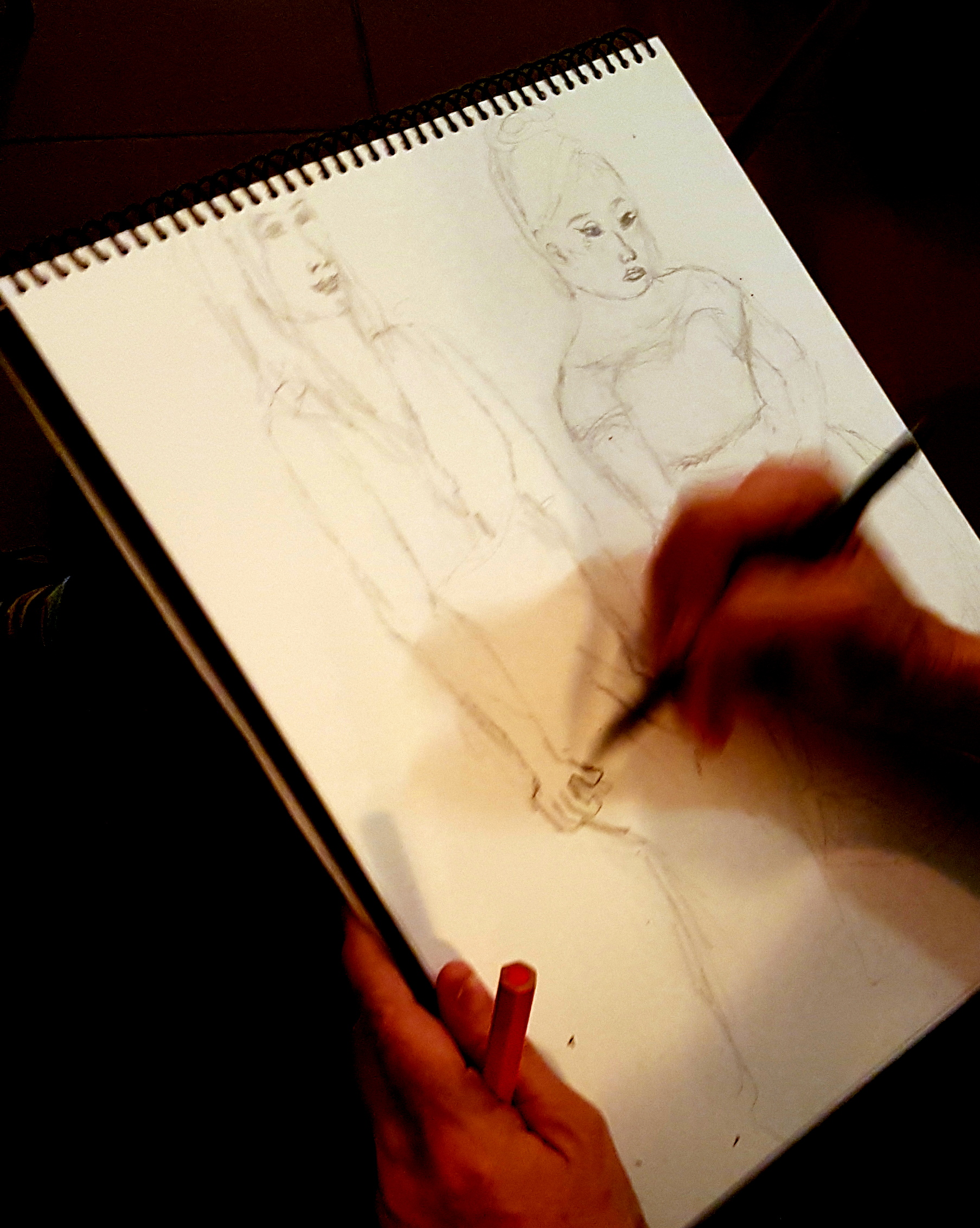 Drawing impressions, 2017, רושם רישומי