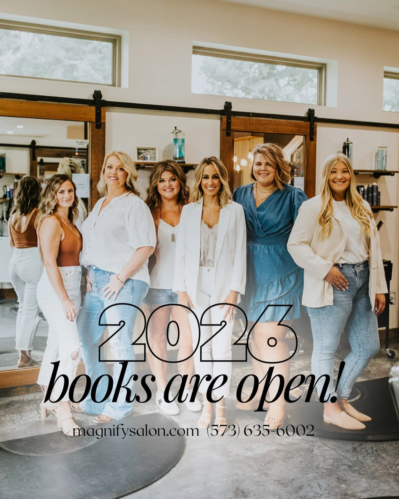Wishing your hair appointments would&rsquo;ve lined up better with the holidays? ✨ Now is your chance to pre-book your 2026 appointments on the days, times, and months you prefer! Some events to consider are weddings, holidays, vacations, and family 