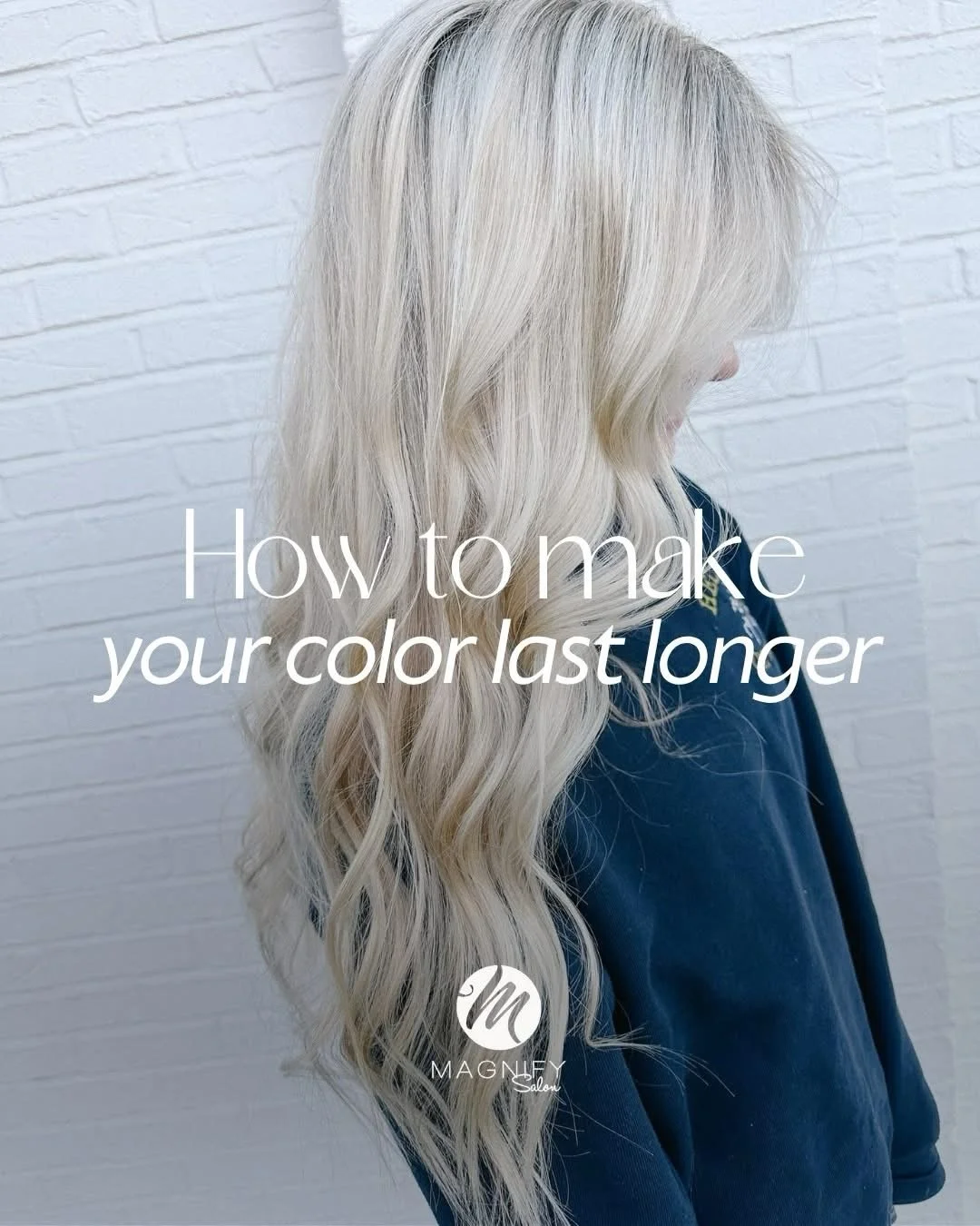 The goal is longer lasting color...right? We&rsquo;ll help you build the perfect at home routine + keep your color looking fresh in the salon.

✨ Book your next appointment today!