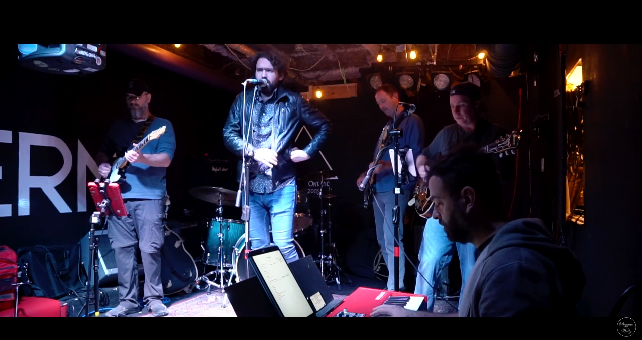 Beggars Waltz current line up with Howard Goldbach on Keys. September 2018