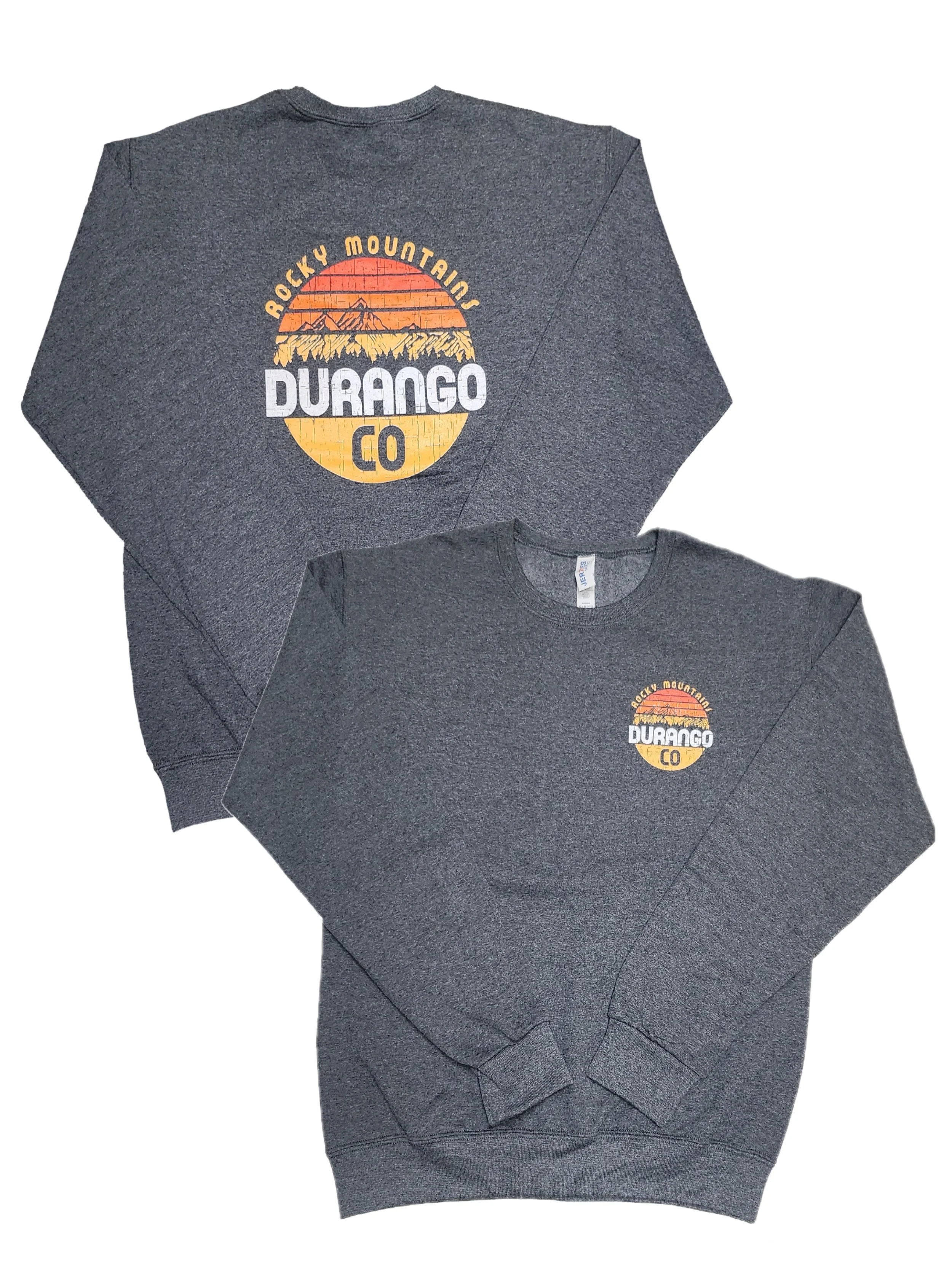 Pop Mountain Front and Back - 1 Color