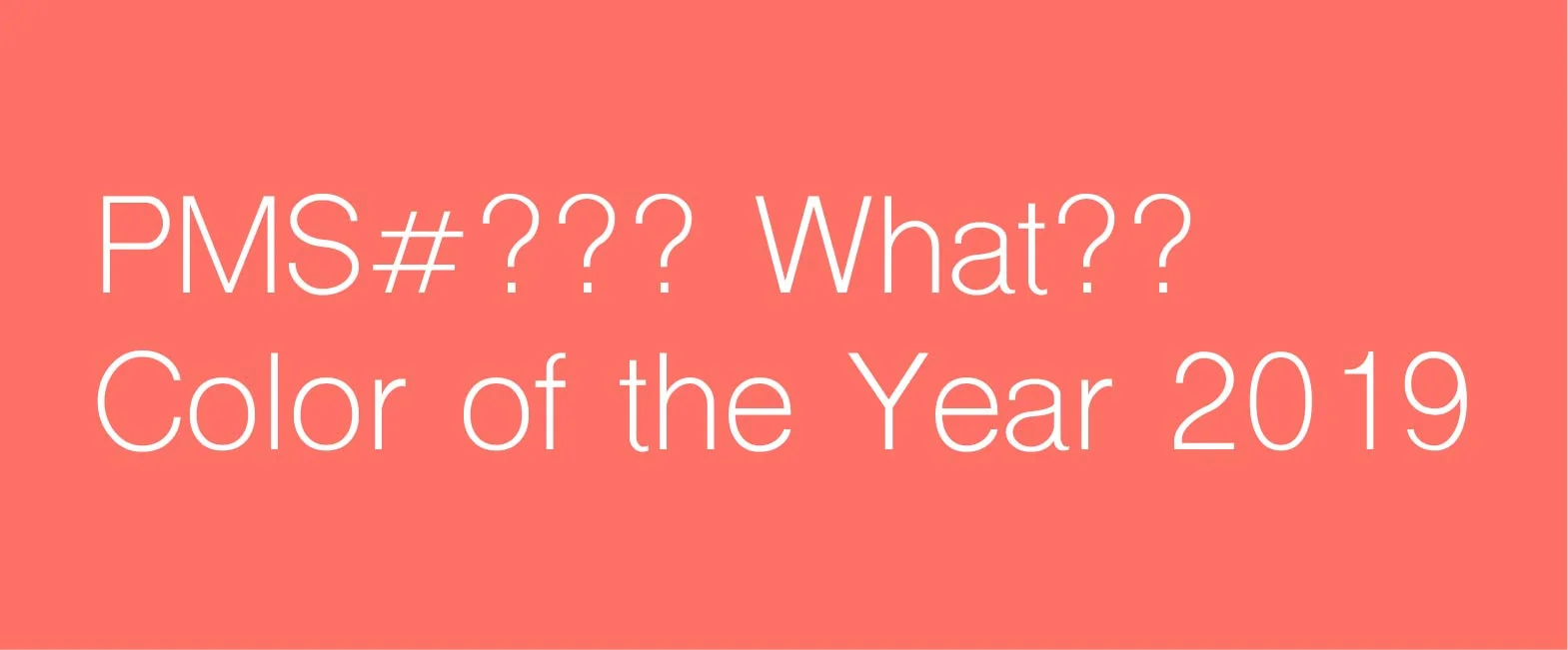 Pantone Color of the Year 2019: Living Coral PMS#16-1546