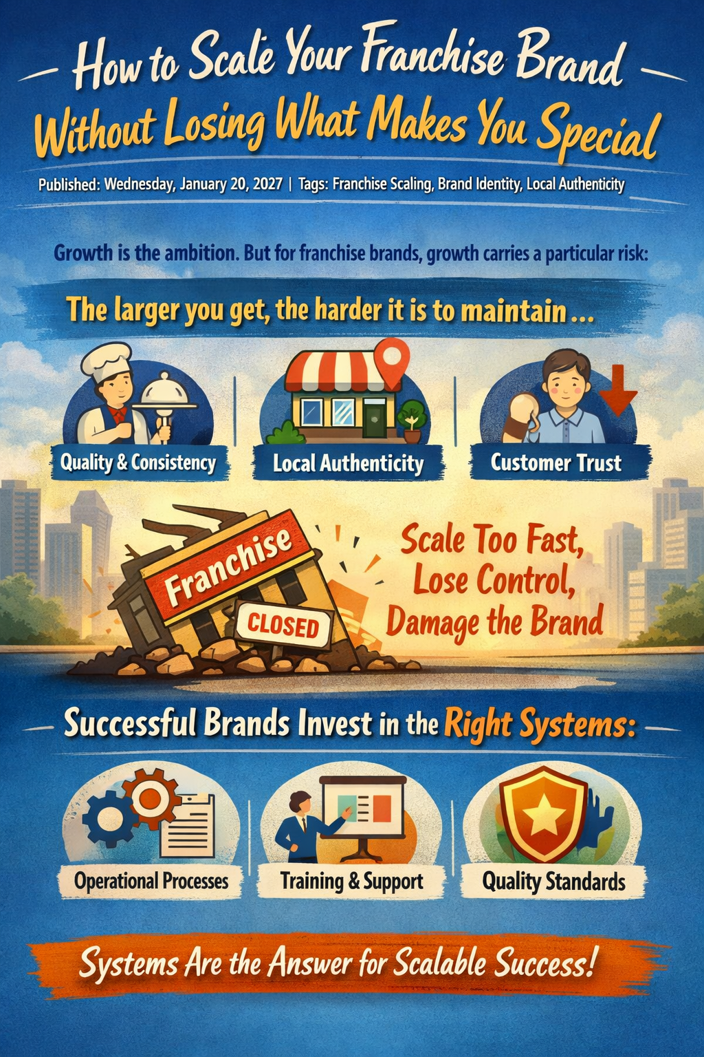 How to Scale Your Franchise Brand Without Losing What Makes You Special