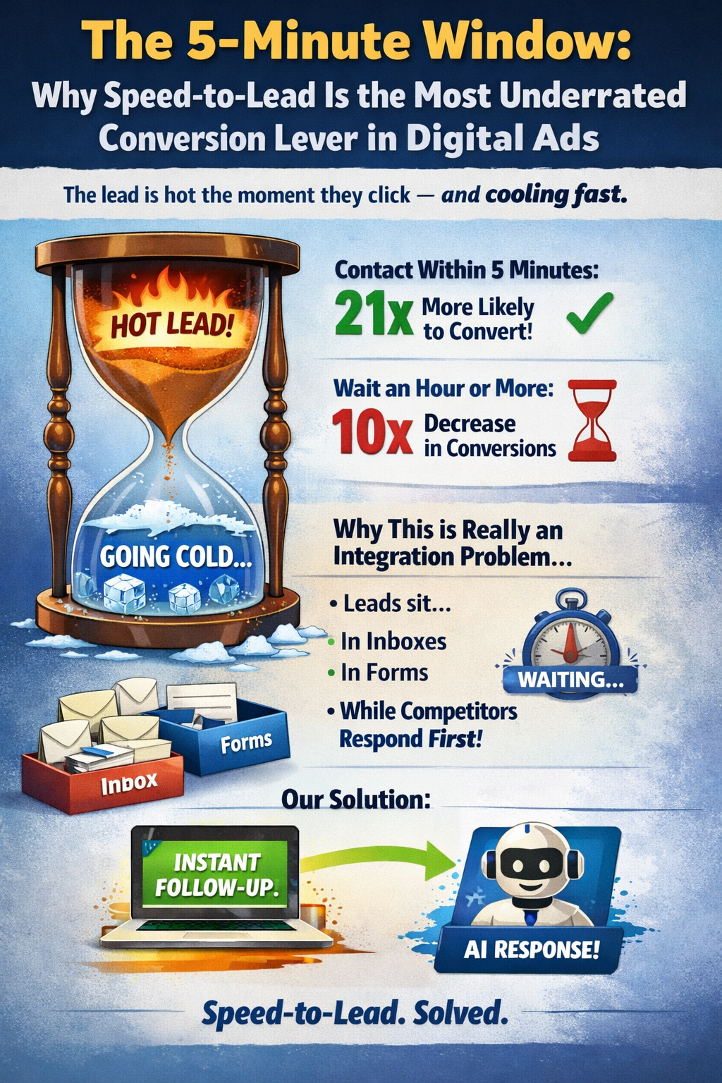 The 5-Minute Window: Why Speed-to-Lead Is the Most Underrated Conversion Lever in Digital Ads