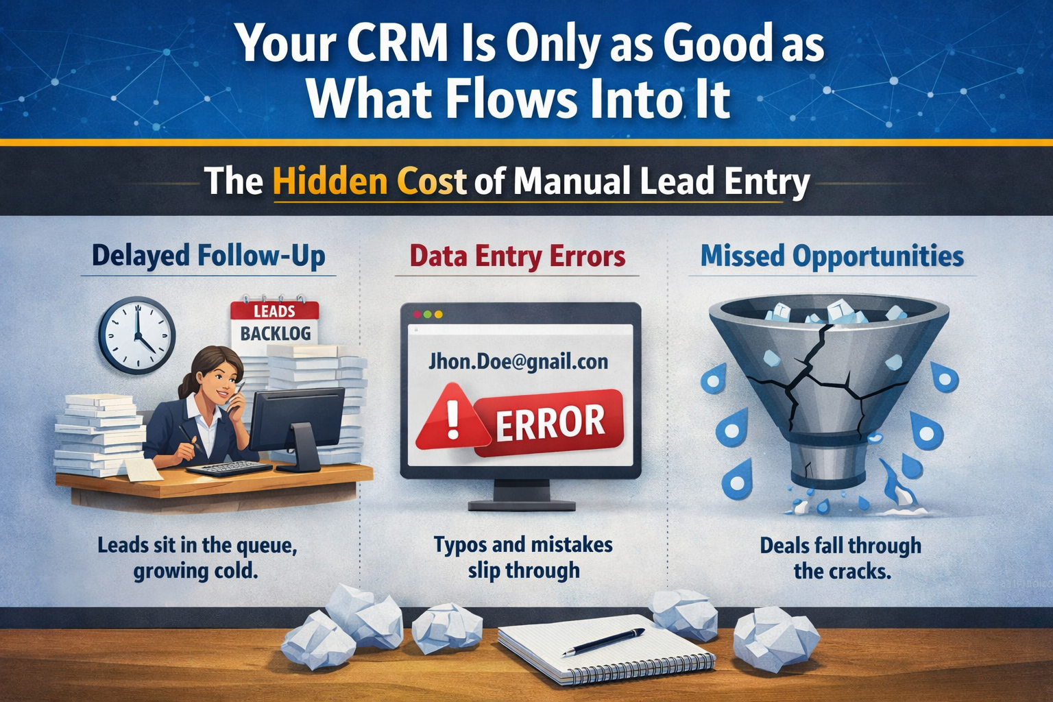 Your CRM Is Only as Good as What Flows Into It