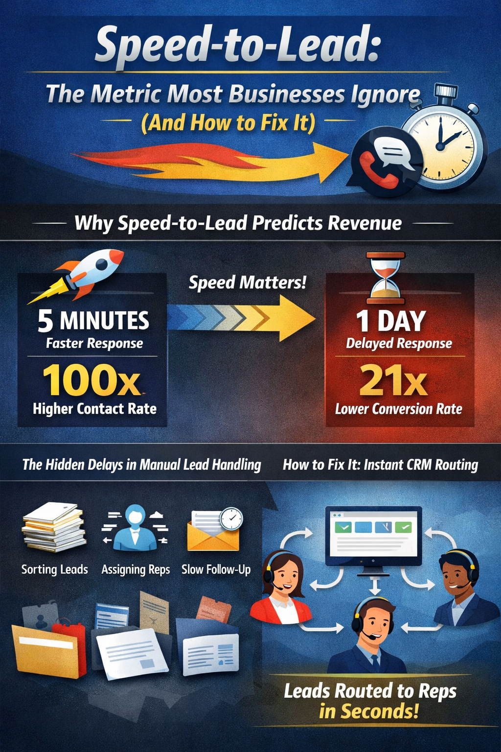 Speed-to-Lead: The Metric Most Businesses Ignore (And How to Fix It)