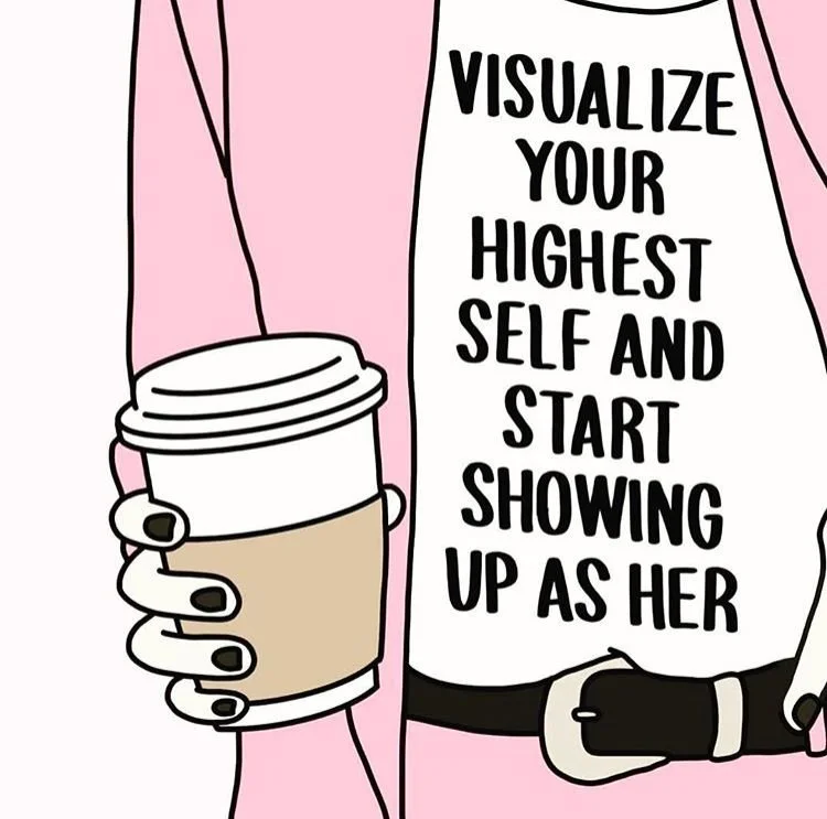 HOW TO FEEL CONFIDENT - VISUALIZE YOUR HIGHEST SELF AND START SHOWING UP AS HER