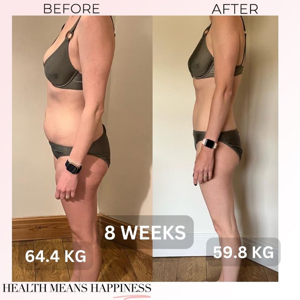 Bristol  Nutritionist - 8 weeks progress | Post baby weight loss
