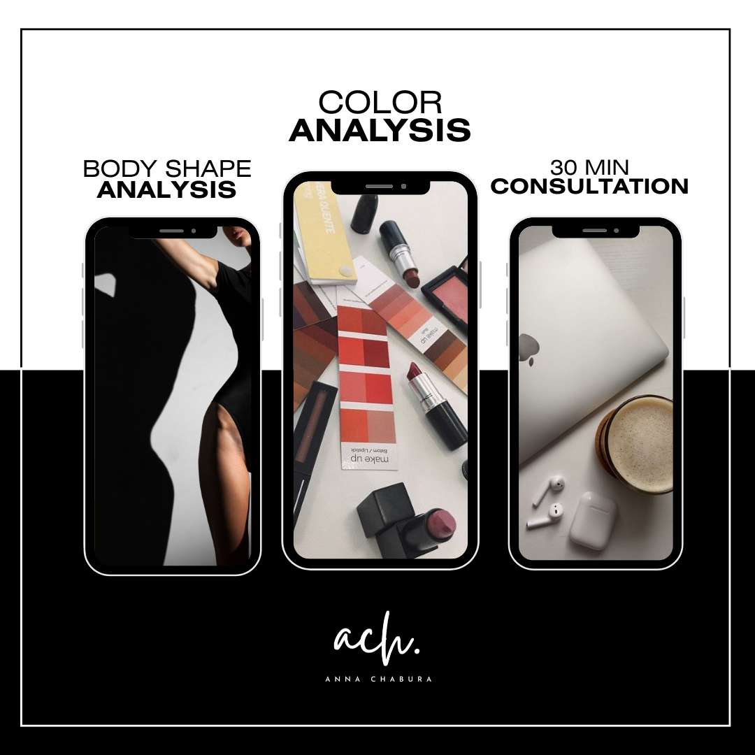 PERSONALIZED COLOR & BODY SHAPE ANALYSIS REPORT + 60 MIN CONSULTATION