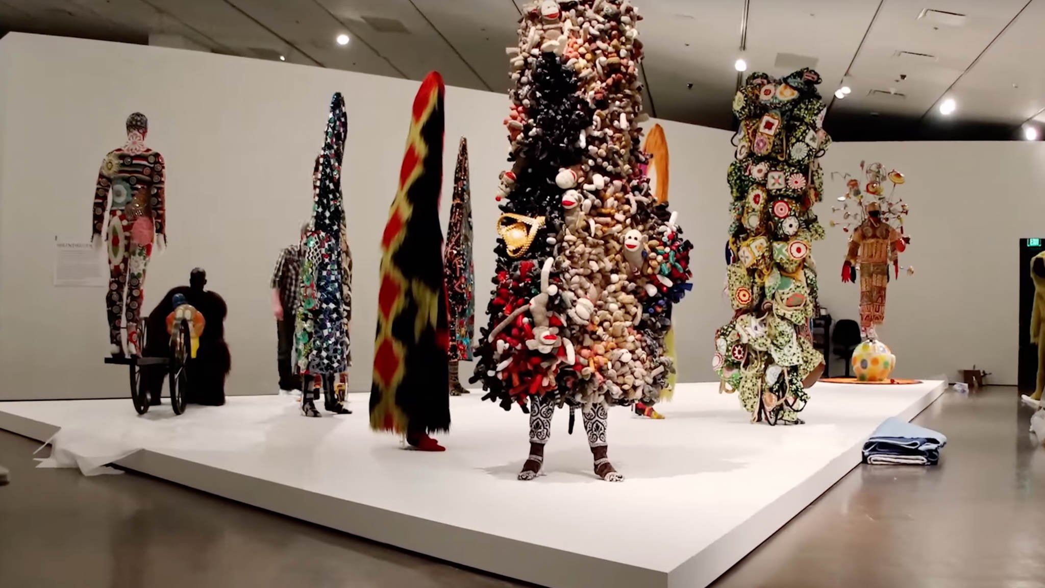 Nick Cave: Sojourn-Behind-the-Scenes Installation Footage