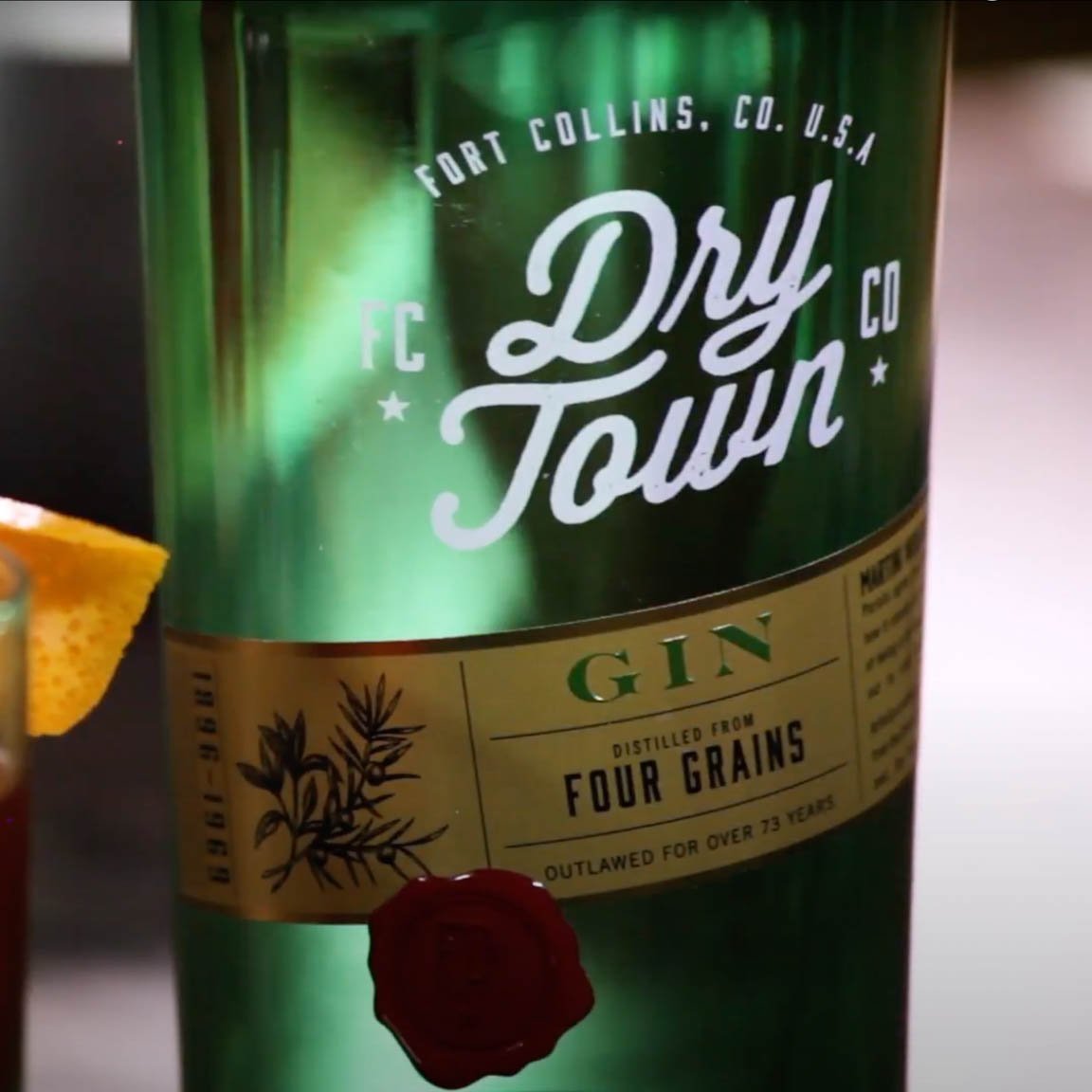 Dry Town Gin Negroni