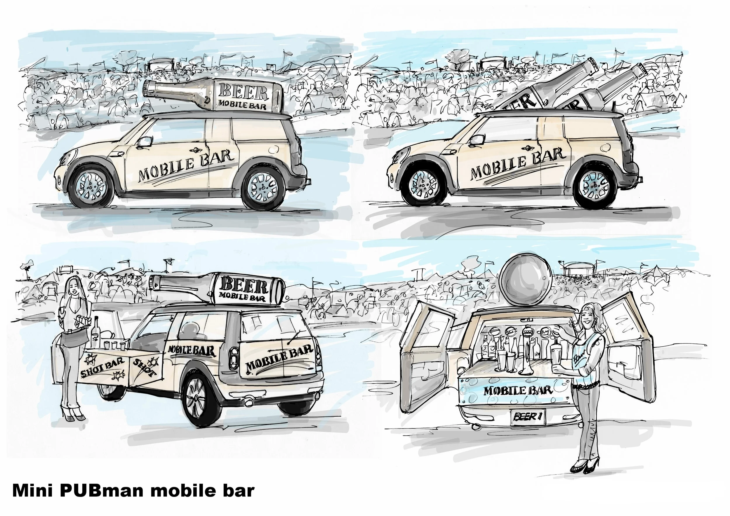 The Mini PUBman mobile bar