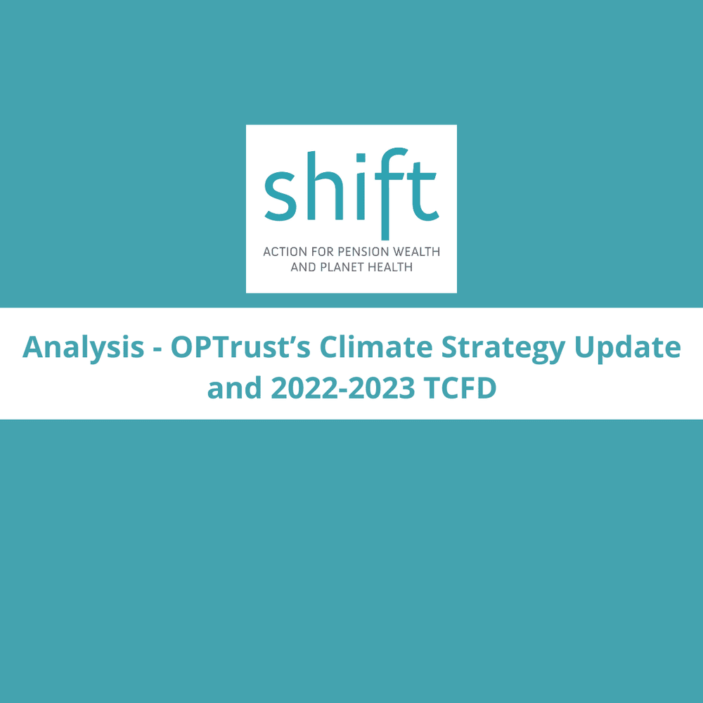 Optrust OPTrust — Canadian pension news for a climate-safe future — Shift ...