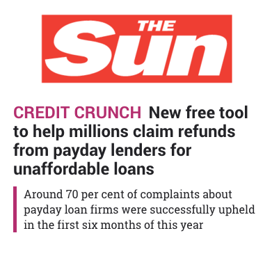 New free tool to help millions claim refunds from payday lenders - Read all about it in The Sun.png
