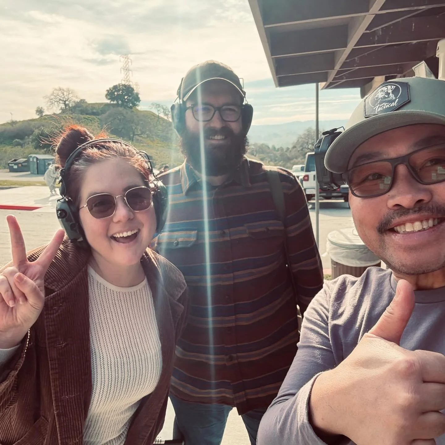 Range time reunion with @marleebob and @code.why!!!