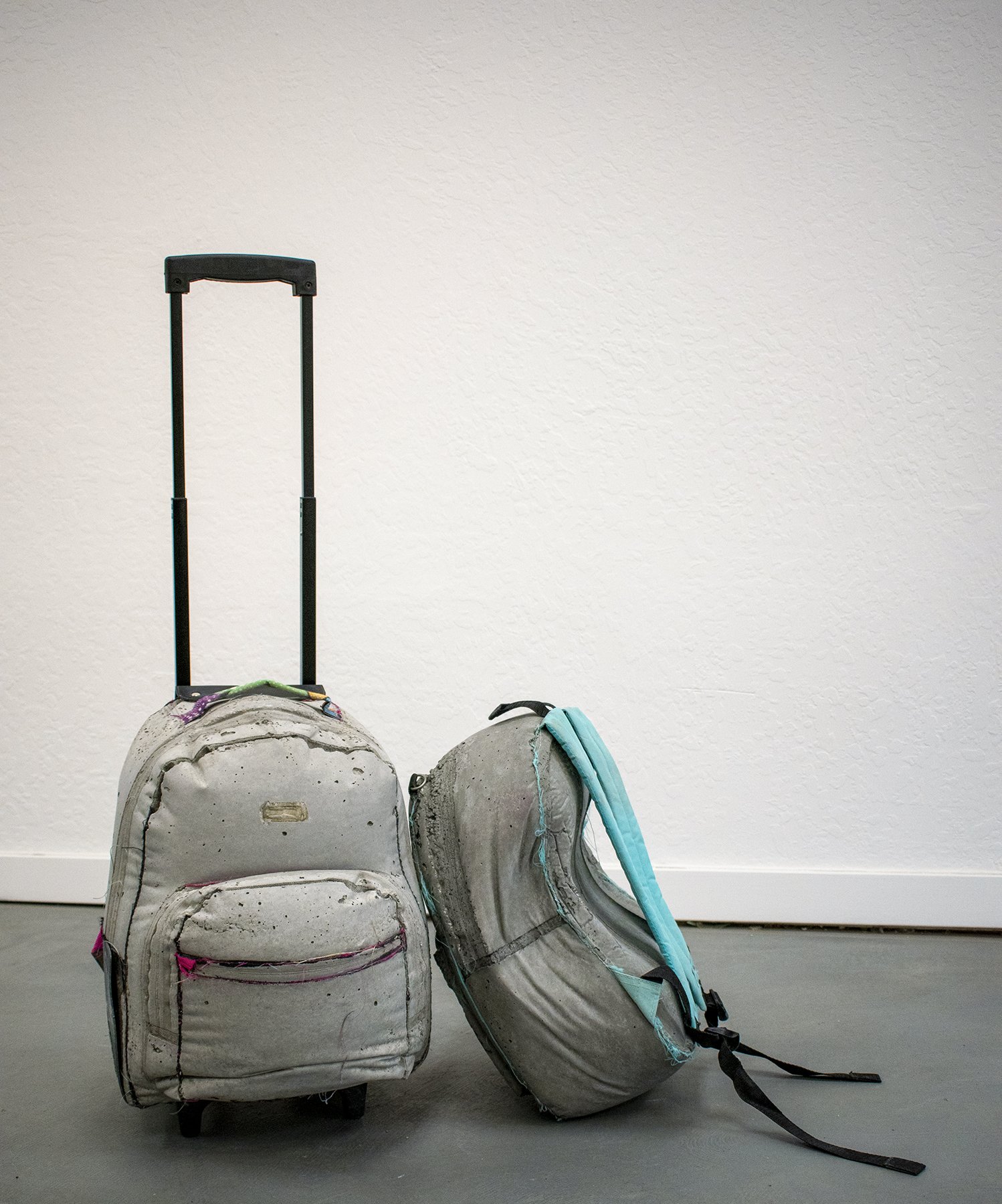 "Burdens (Wheeled Backpack, Aqua Backpack)"