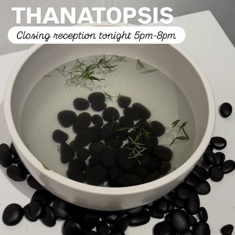 Throughout the exhibit our altar has offered an invitation to visitors to bring their grief forward and allow a stone to hold it and be symbolically cleansed and release into the water. Each week I find the bowl is full of stones. I ritually renew th