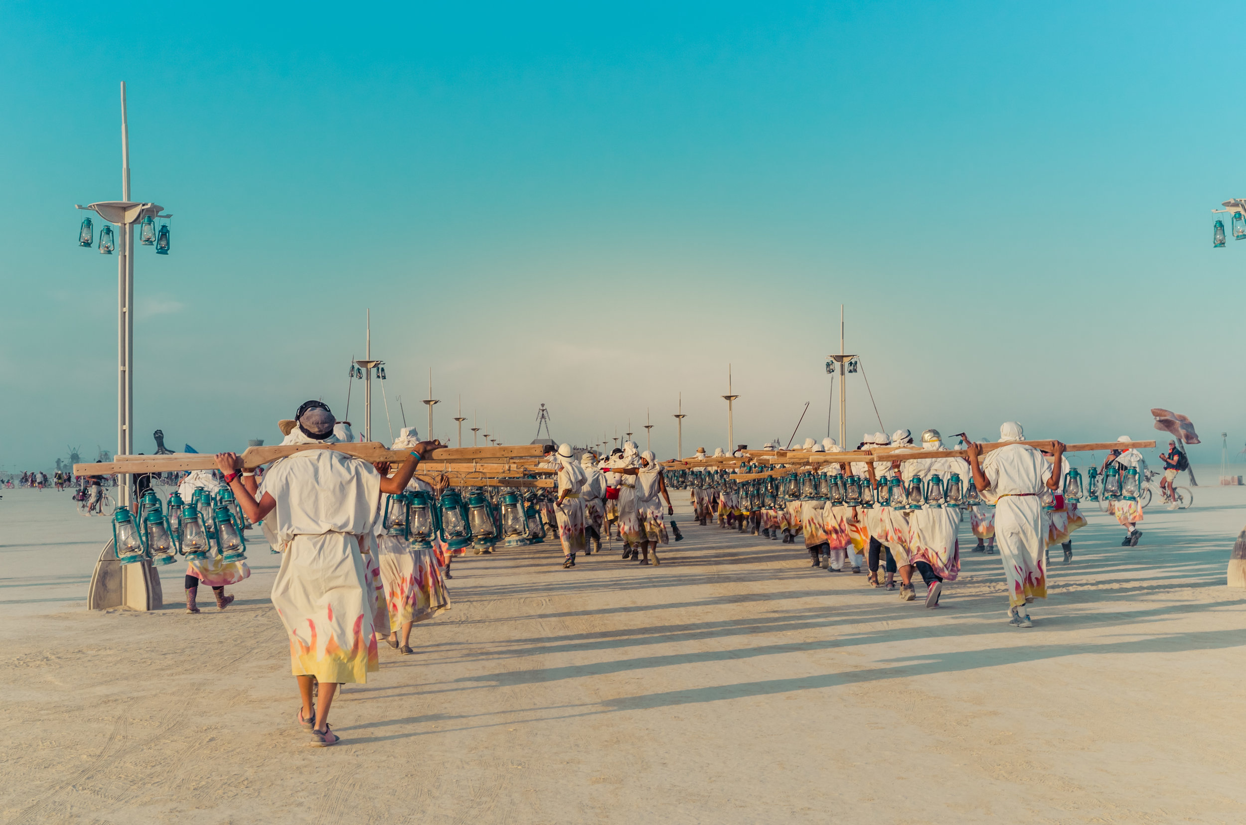 Burning Man 2018 - Lamplighters