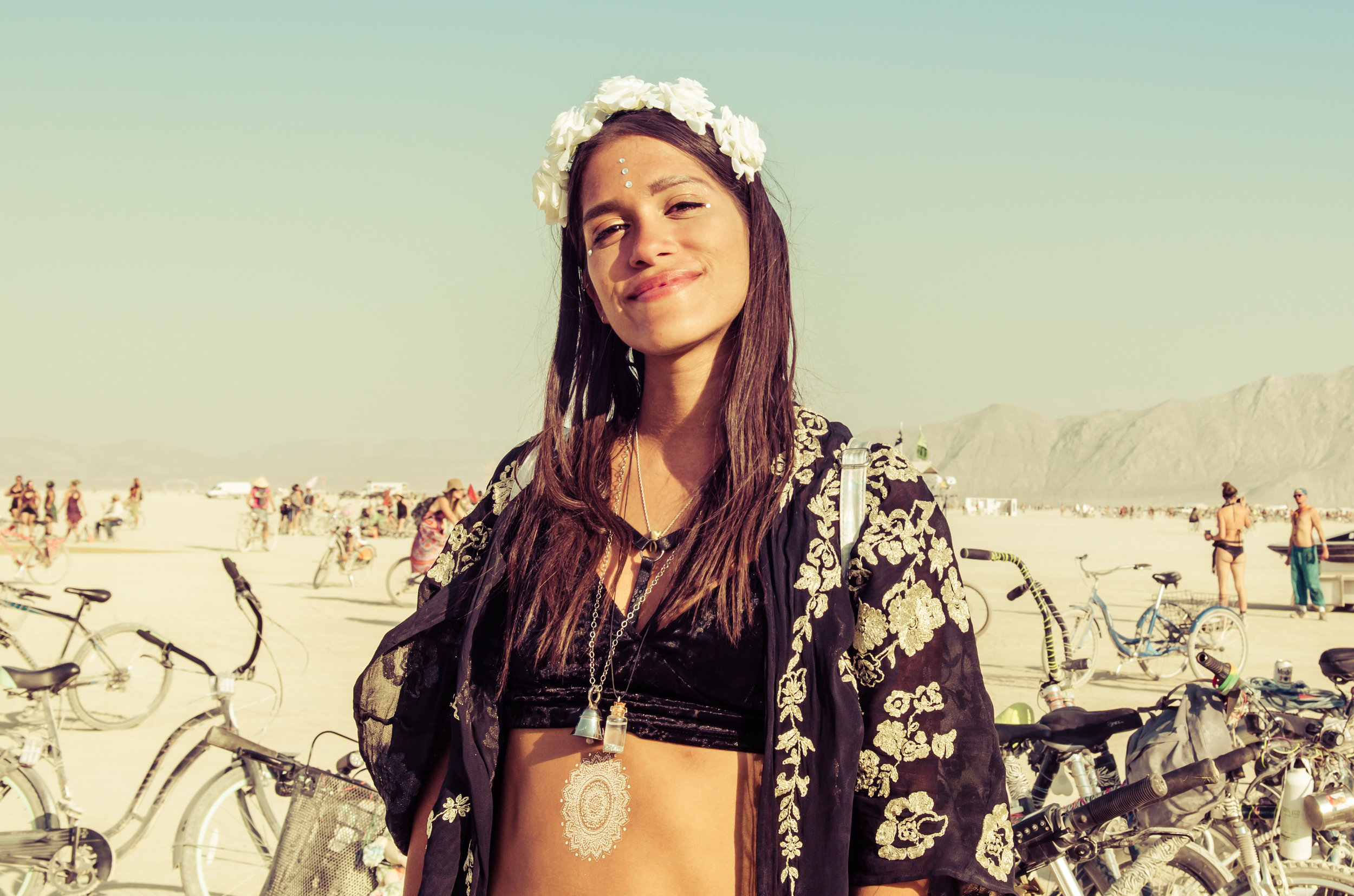 Burning Man 2018 - Playa Flower
